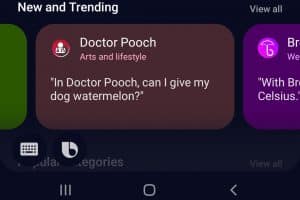 Bixby marketplace doctor pooch trending