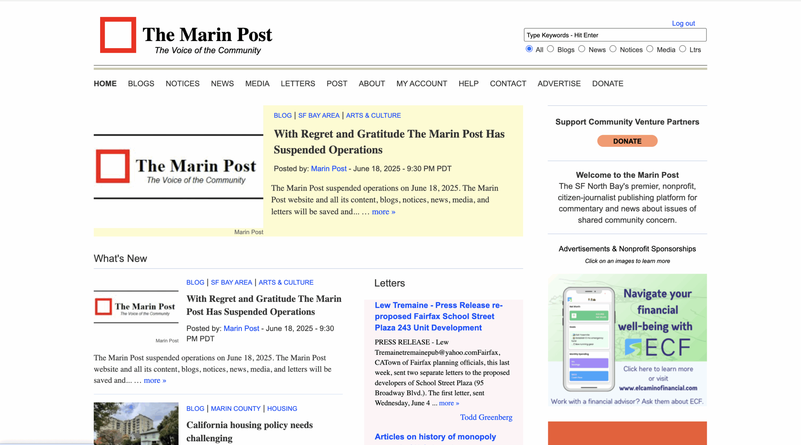The Marin Post